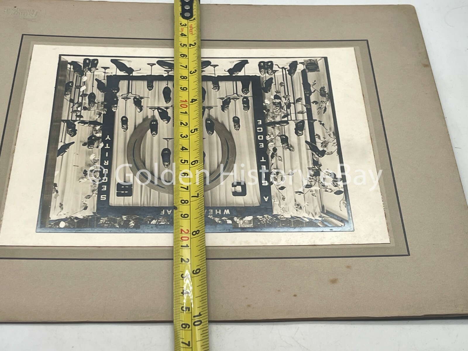VINTAGE CO-OP SOCIETY CWS WINDOW DISPLAY PHOTO PHOTOGRAPH 1937 SHOE DISPLAY
