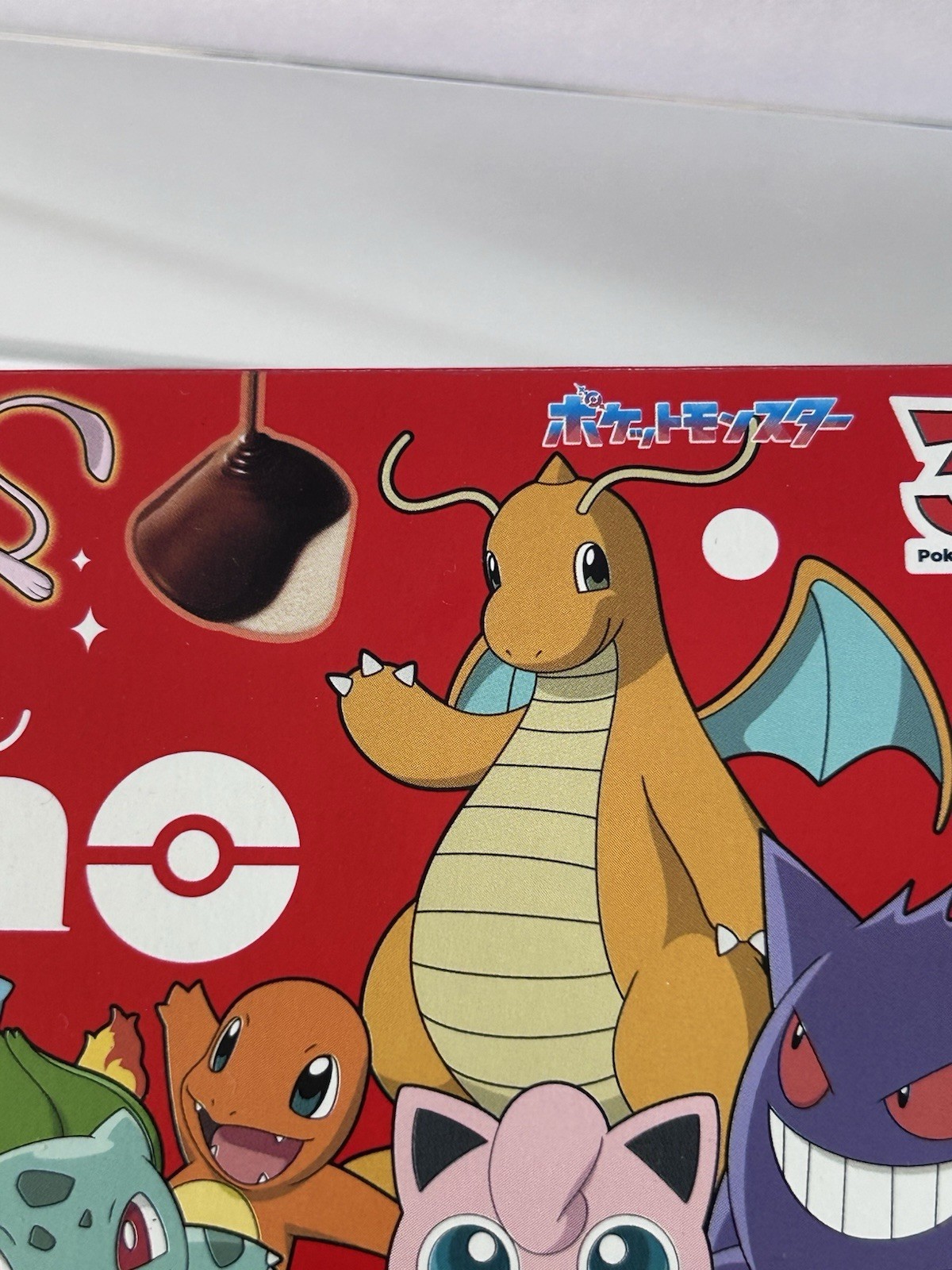 POKEMON Pino Ice cream empty Box 30th Anniversary Japan Limited Pikachu Mew