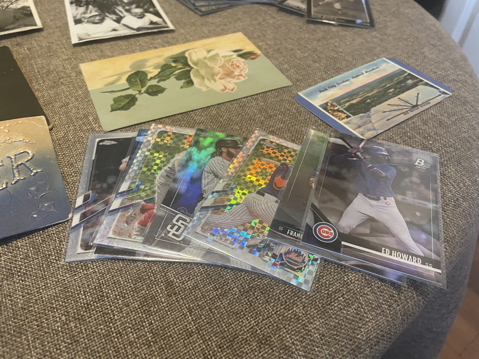 Large Epherma Lot. Photos, Baseball Cards, Ship, Antique Postcards, Autographs