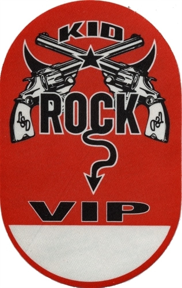 Kid Rock 1999 Devil Without a Cause concert tour VIP Backstage Pass