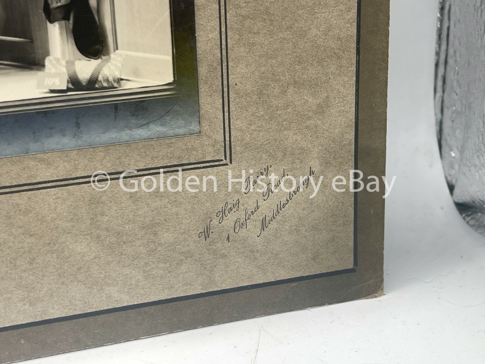 VINTAGE CO-OP SOCIETY CWS WINDOW DISPLAY PHOTO PHOTOGRAPH MIDDLESBOROUGH