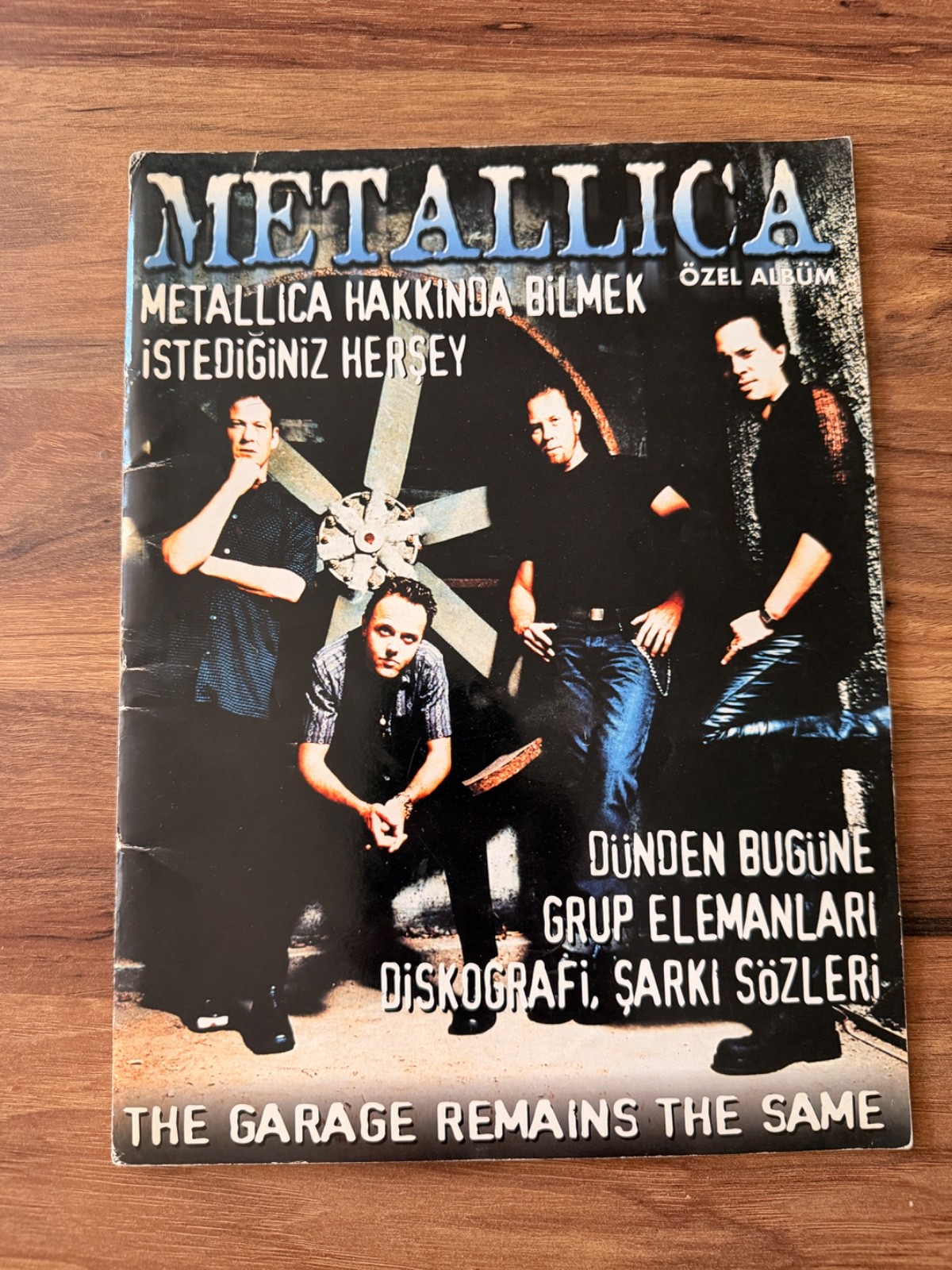 Metallica Garage Inc Era Turkish Special Magazine Rare 90s Heavy Metal Issue