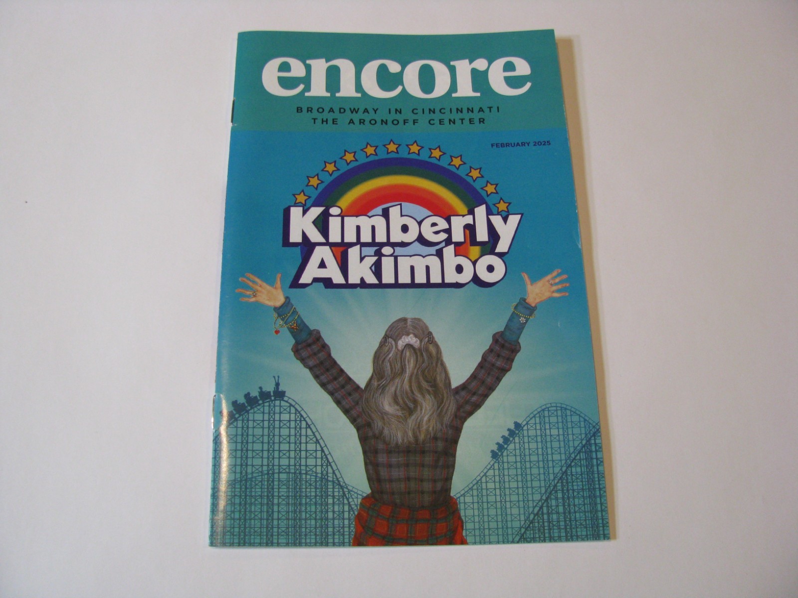 2025 Kimberly Akimbo Encore Theatre Program Broadway Cincinnati Aronoff Center