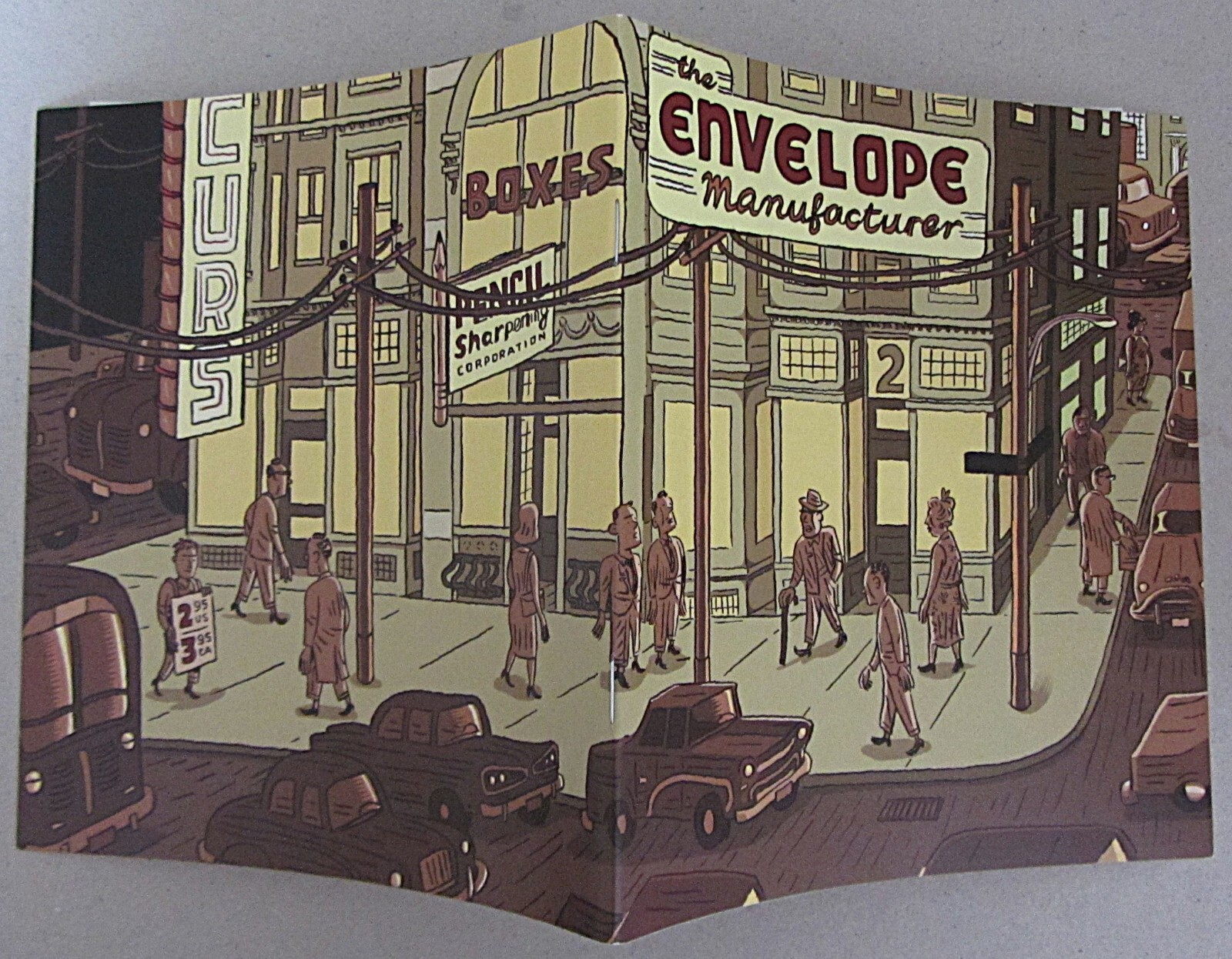 THE ENVELOPE MANUFACTURER #2 by CHRIS OLIVEROS~2006~PAPERBACK SOFT COVER