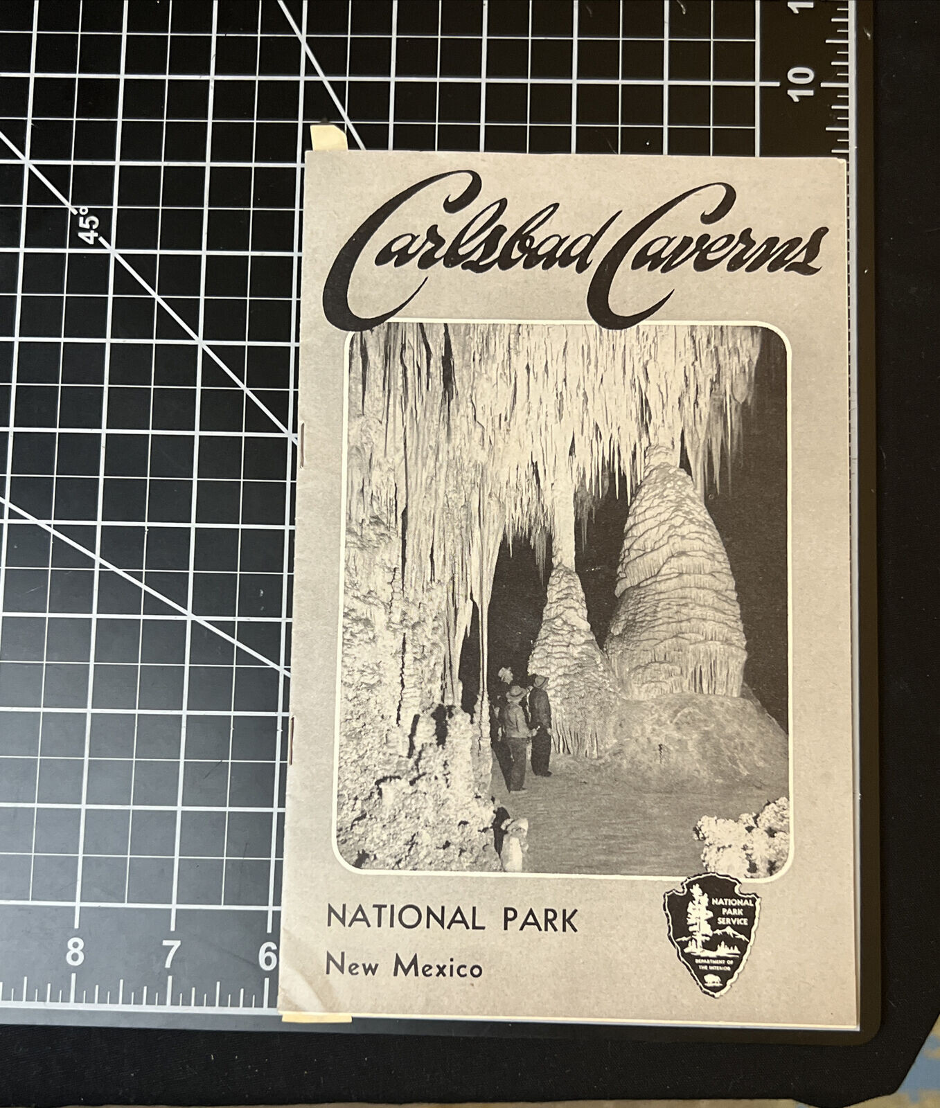 Vintage 1952 Carlsbad Caverns National Park New Mexico Brochure Pamphlet Booklet
