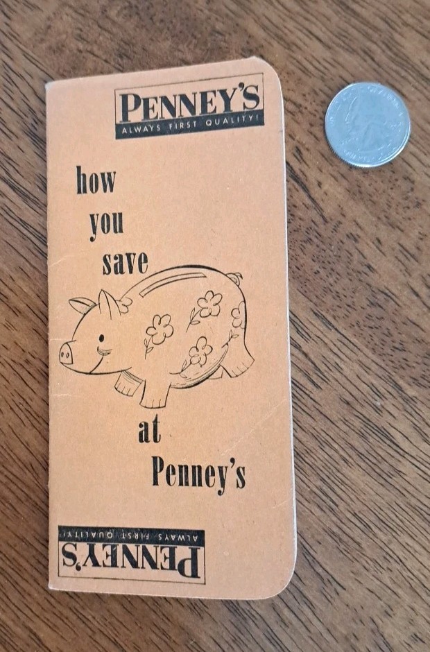 Pennys Gift Booklet c1930s aka JC Pennys Vintage Great Shape
