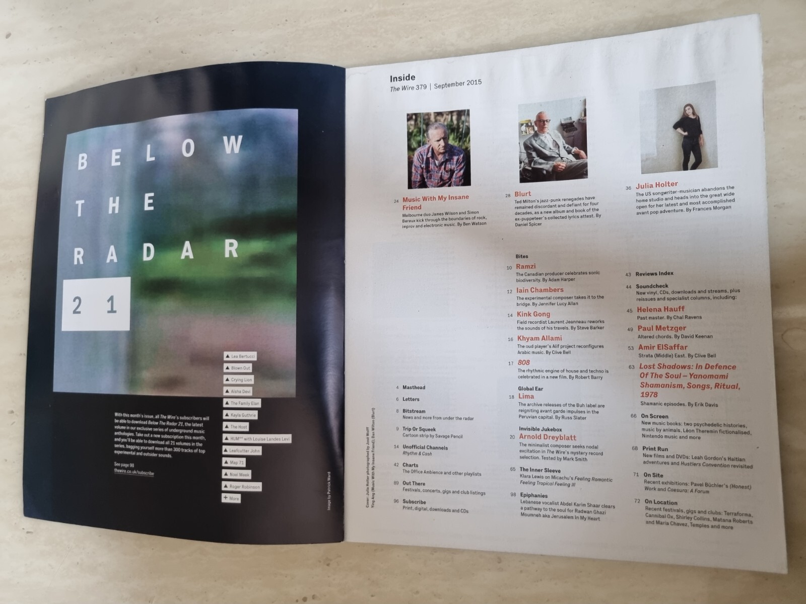 The Wire Magazine Issue 379 September 2015 Julia Holter Into The Wilderness