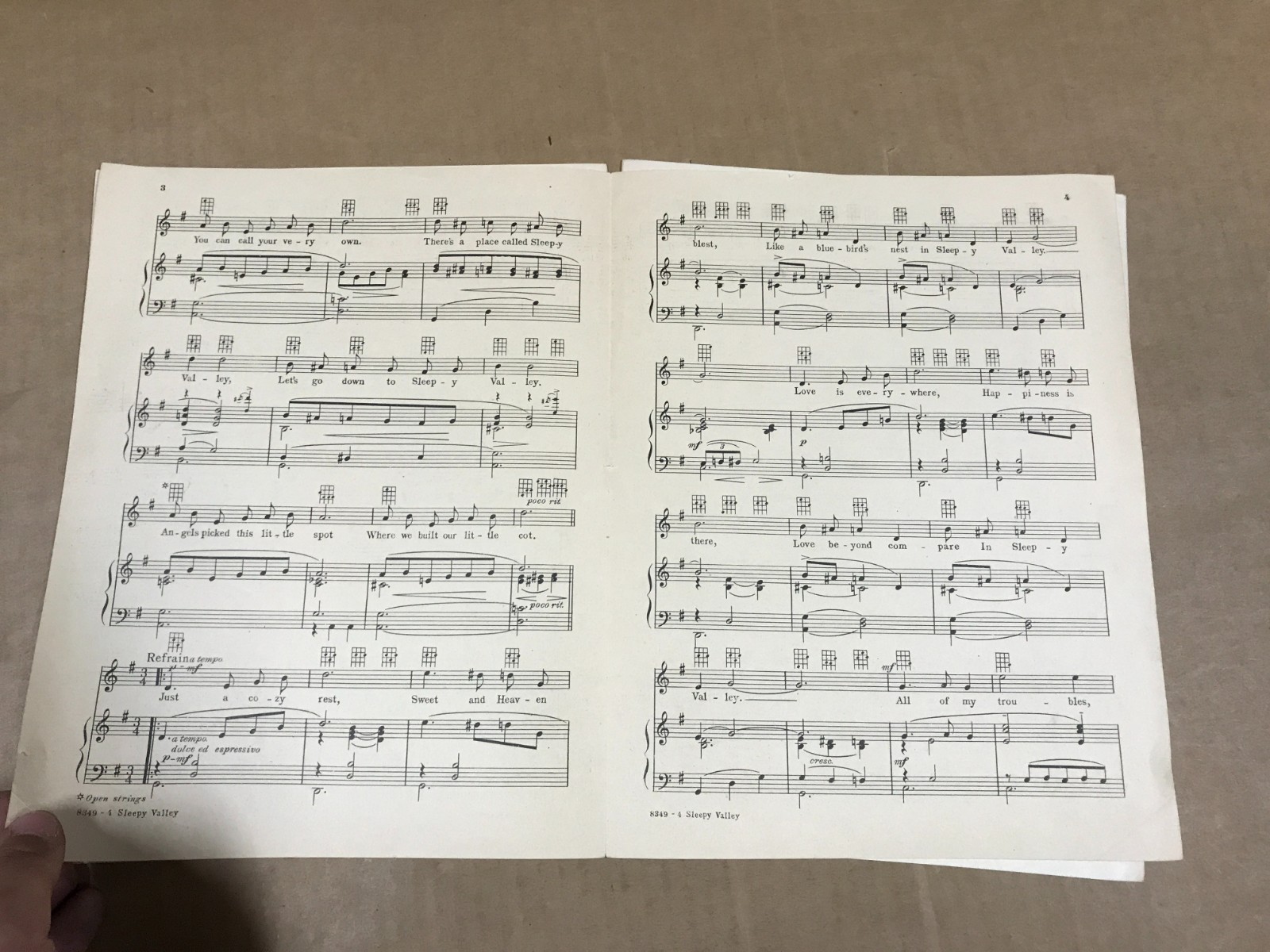 Vintage Sheet Music – The Rainbow Man – By Eddie Dowling, James F. Hanley