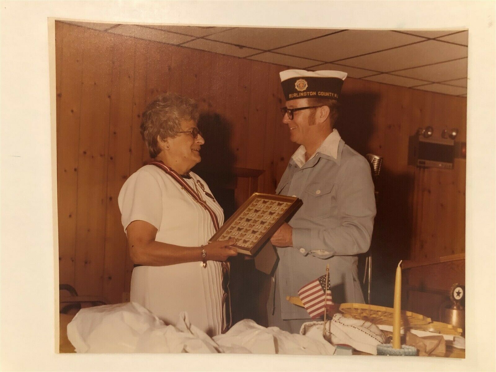 1977 American Legion NJ Burlington County Pemberton Photograph & Clipping Vtg