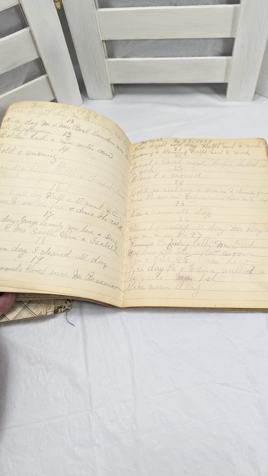 Vintage Diaries Lot of 3 Early 1900’s