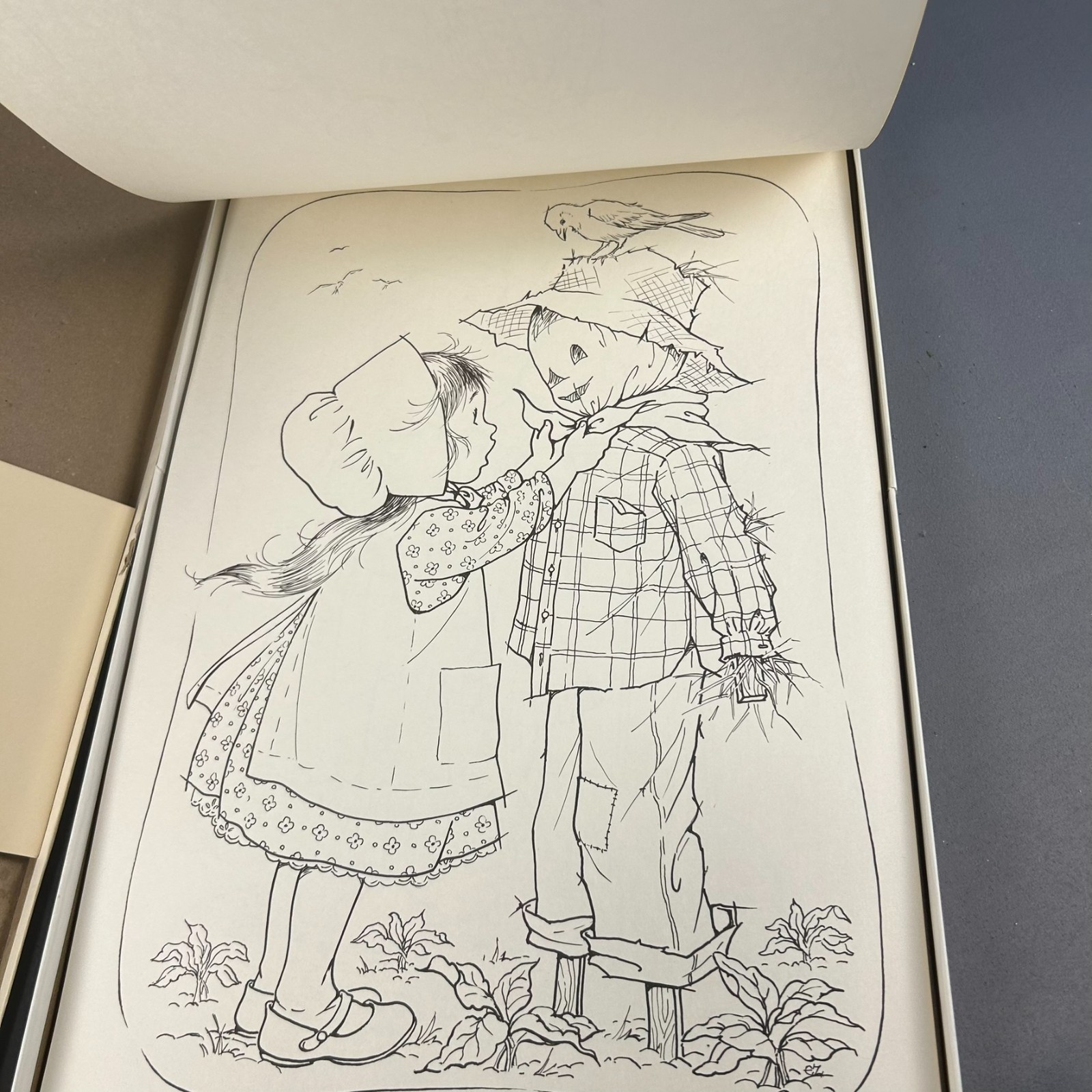 Kim’s Country Cousins Coloring Book Red Farm Studio – 100% Uncolored COTTAGECORE