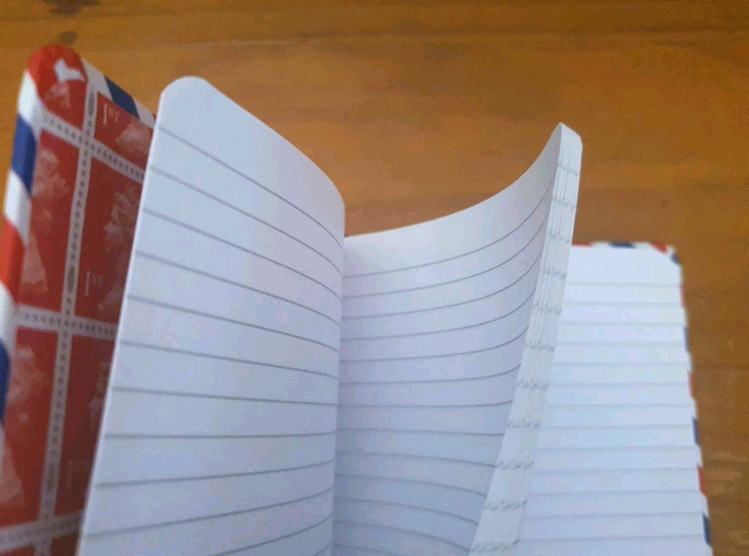 Novelty Gift First Class Queen Letter Stamp Notebook Journal A6 Lined, Like New
