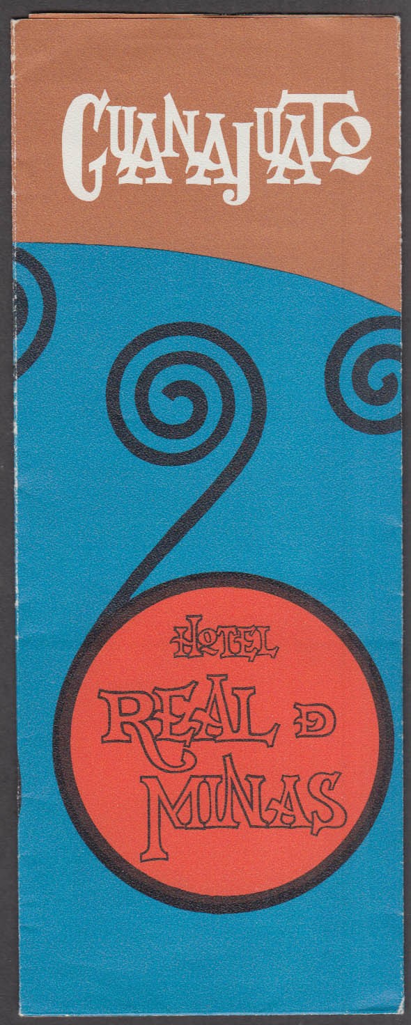Guanajuato Hotel Real de Minas Mexico visitor folder 1950s