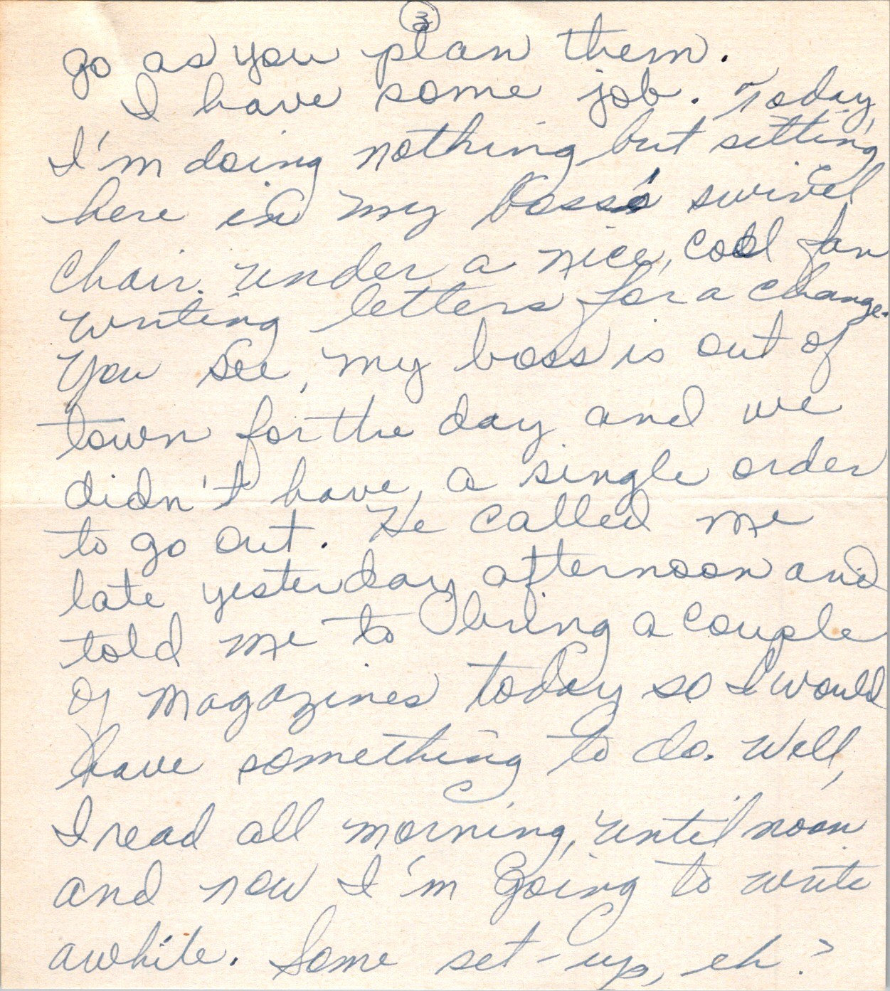 1946 Handwritten Letter Navy Vet Oliver Deane NATTC Memphis Skunk Letterhead