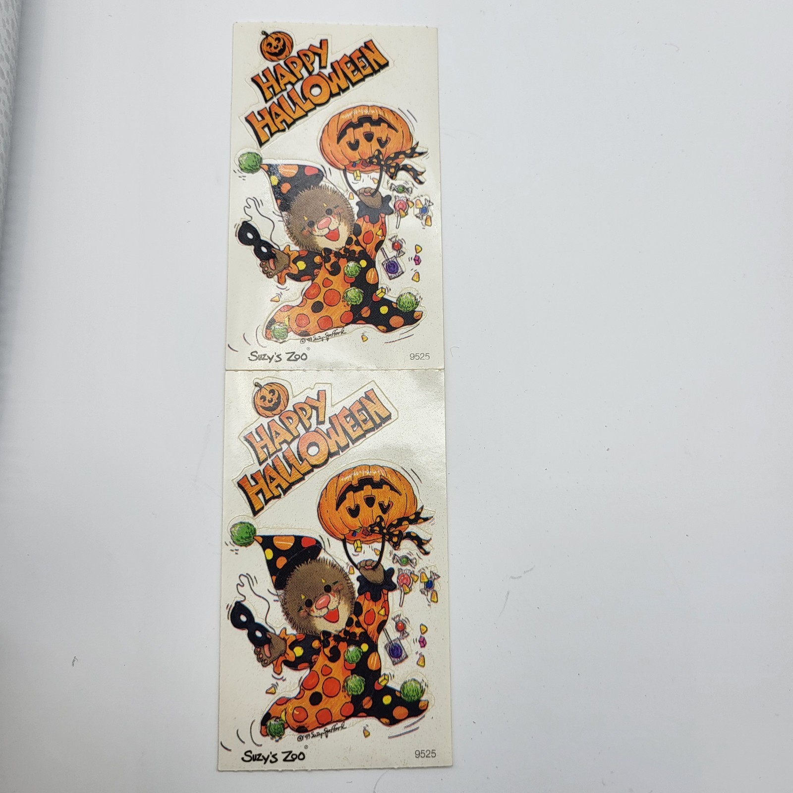 Vintage Suzy’s Zoo Collection 2 Cards 2 Rubber stamps & a few stickers