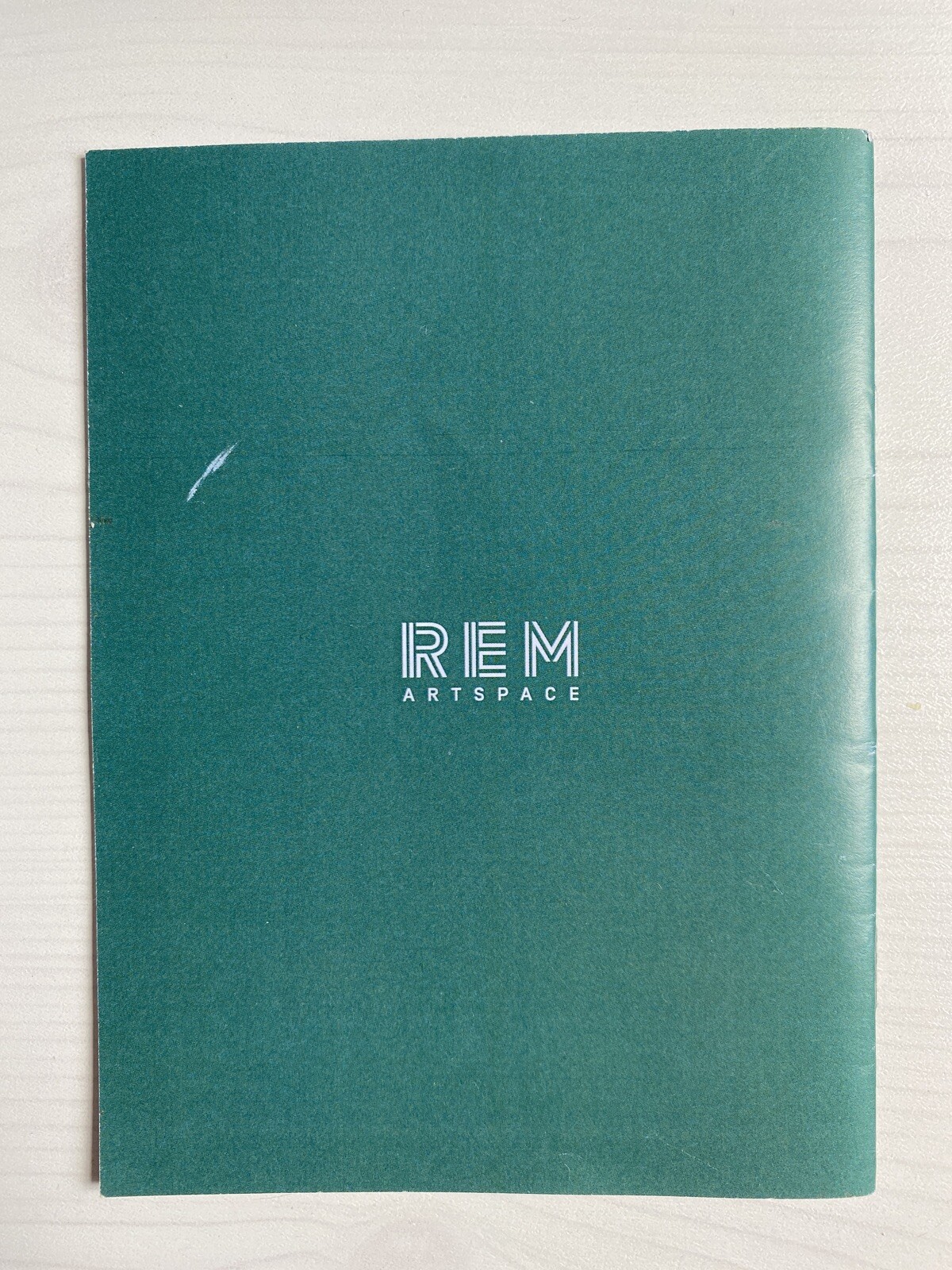 Mert Diner at Rem Istanbul painting Exhibition guide booklet 2019
