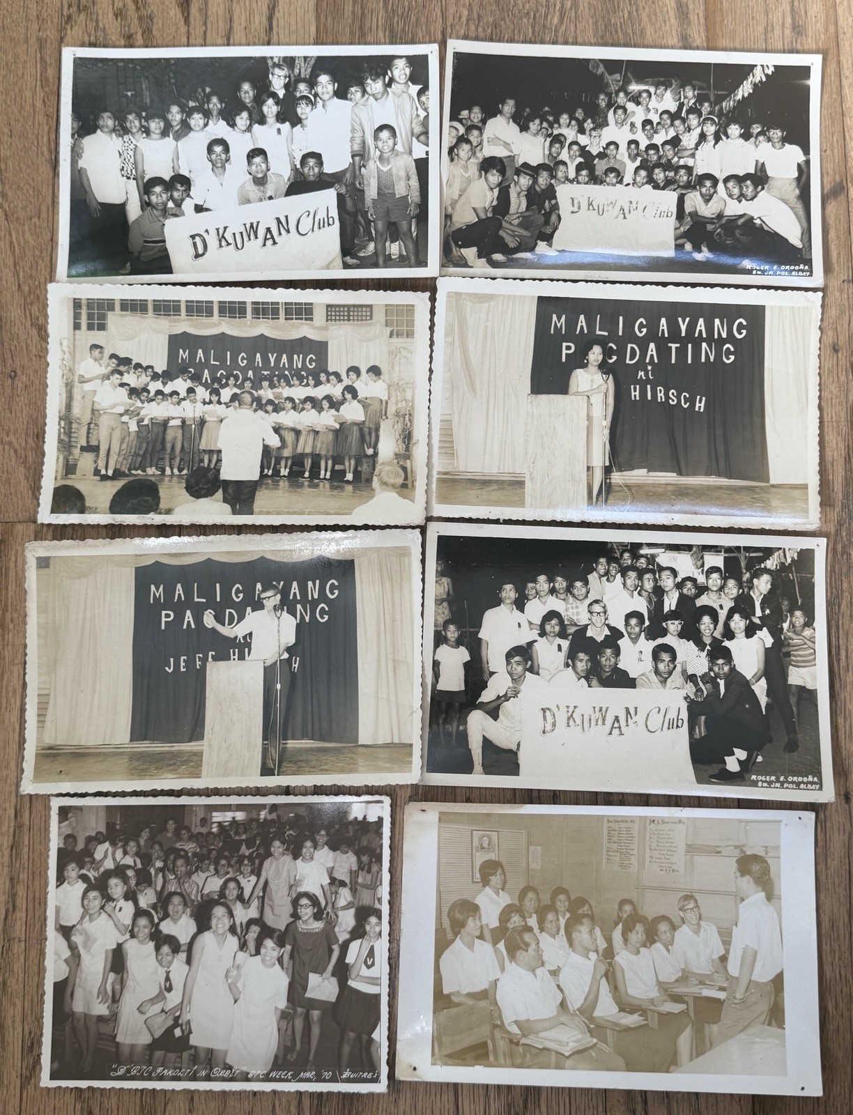 1970 Legazpi City Albay Philippines Bicol University Photo Lot Of 50