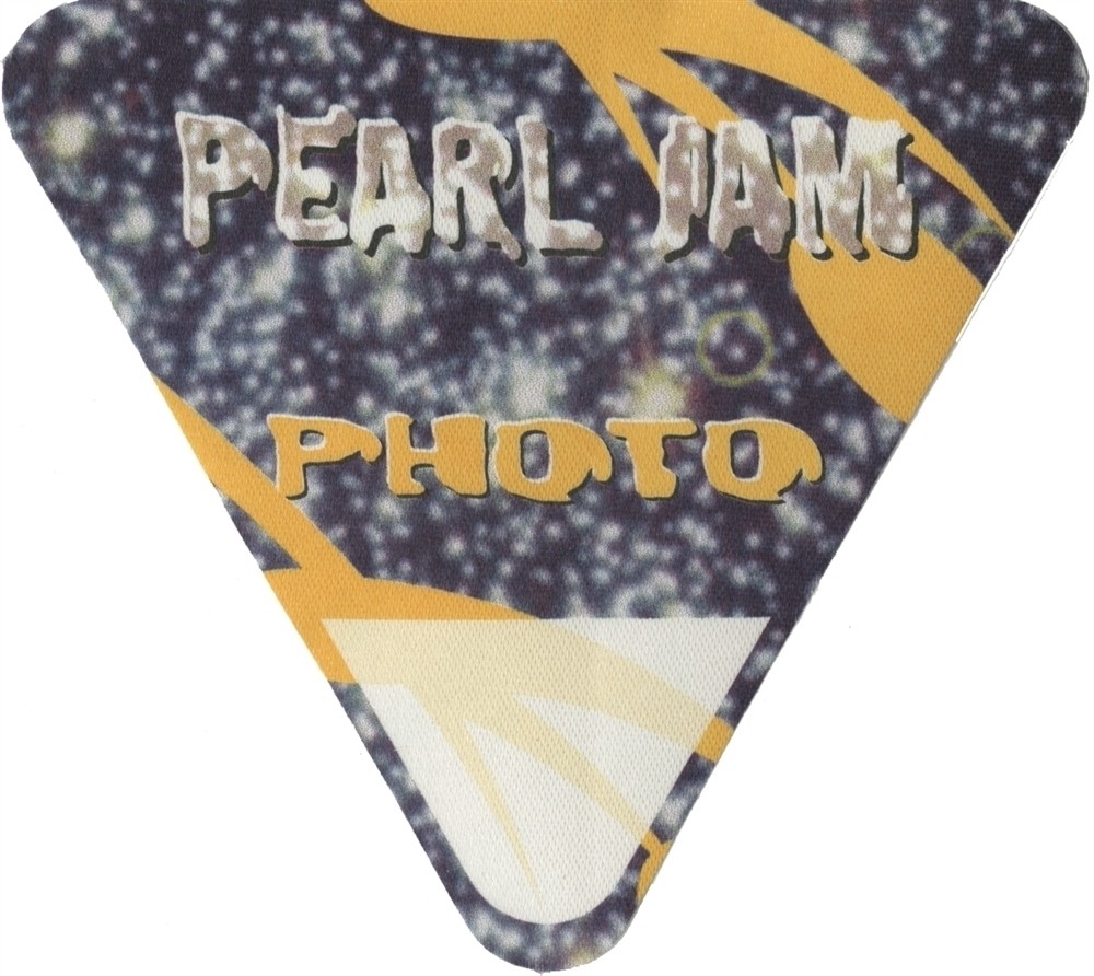 Pearl Jam 2000 Binaural concert tour Photo Backstage Pass