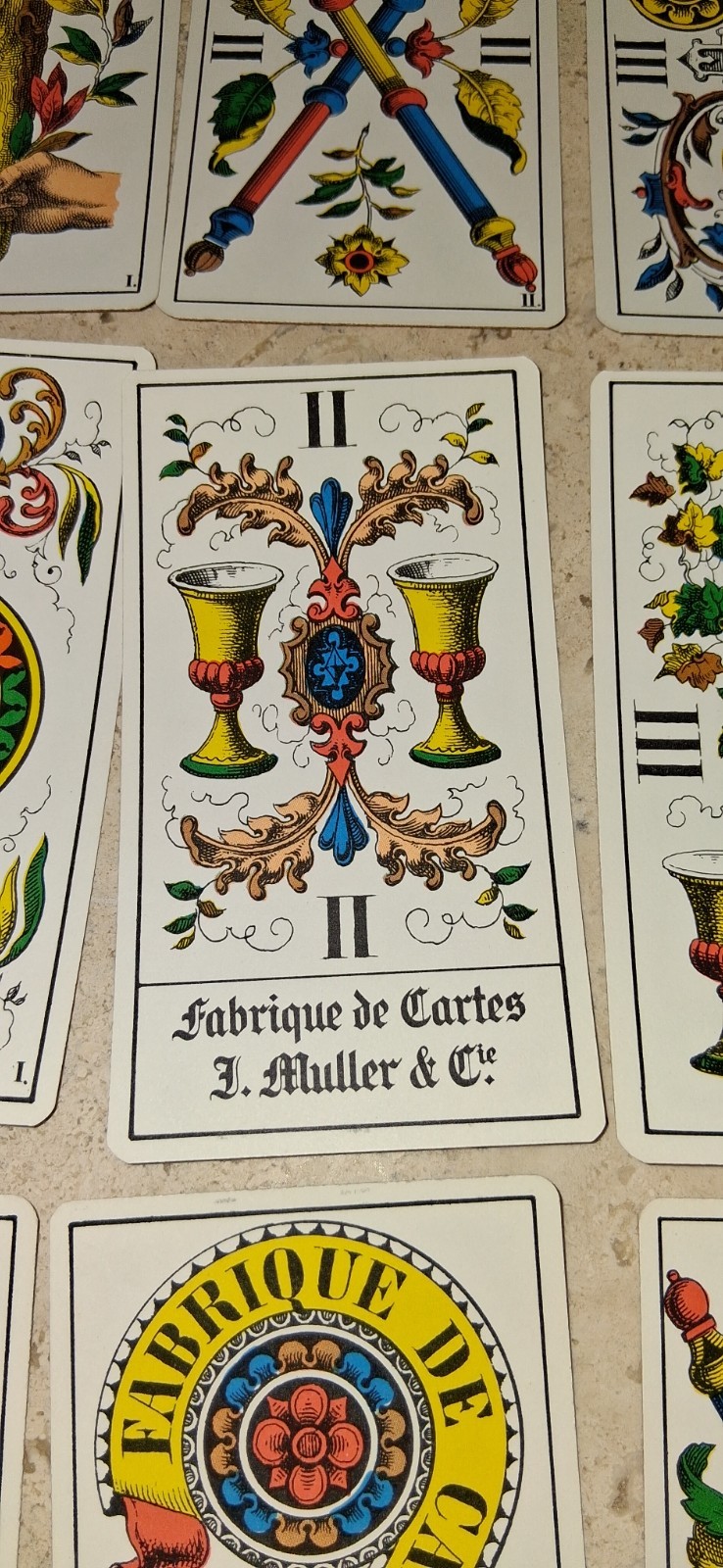 Vintage Tarot cards Occult 1970s 78 card Full Deck, great graphics spiritual