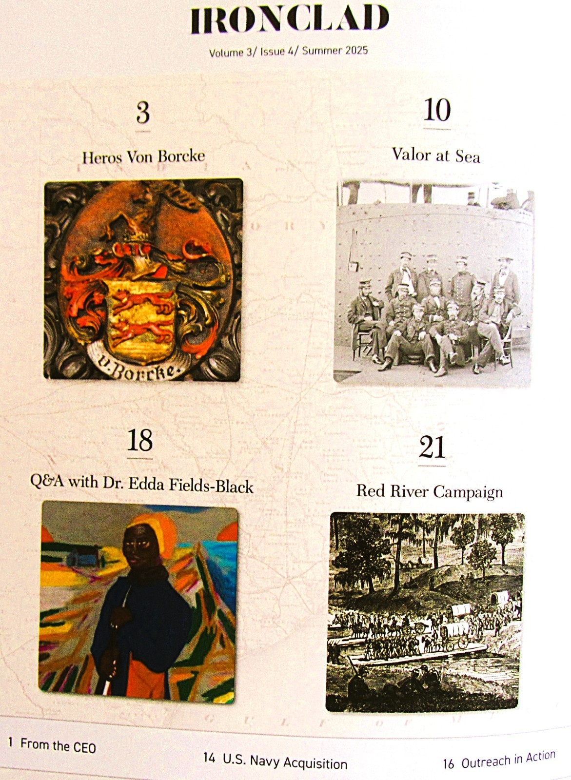 LOT 5 ISSUES~IRONCLAD: MAGAZINE of the AMERICAN CIVIL WAR MUSEUM~2023-2025~FINE