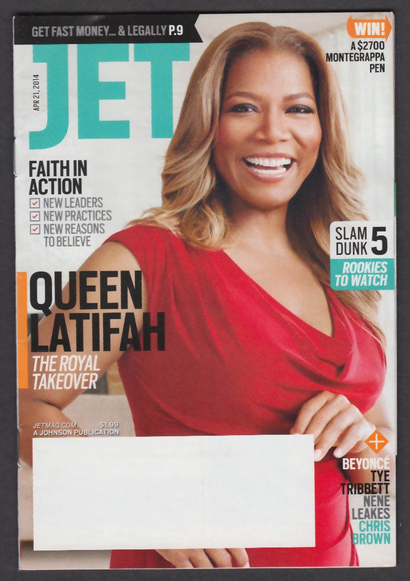 JET Queen Latifah Beyonce Chris Brown + 4/21 2014