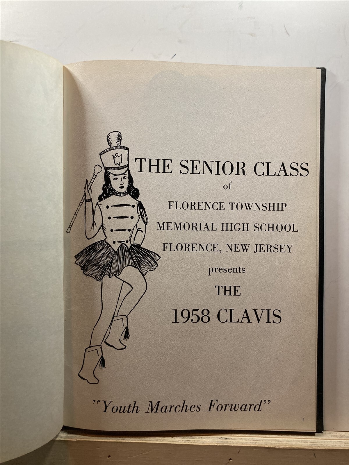 1958 Florence Township Twp High School Annual Yearbook Burlington County NJ