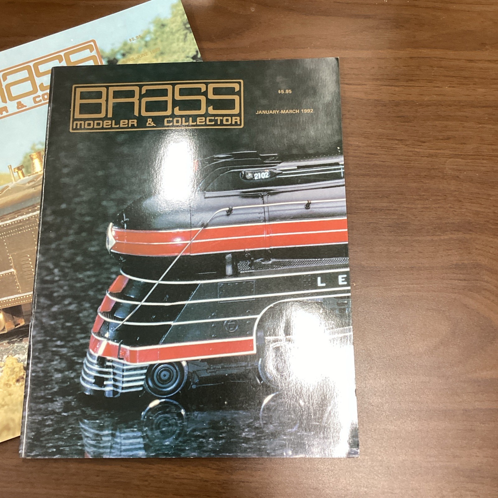 5 Issues Brass Modeler & Collector Magazine Complete 1991 & 1992 Really Nice