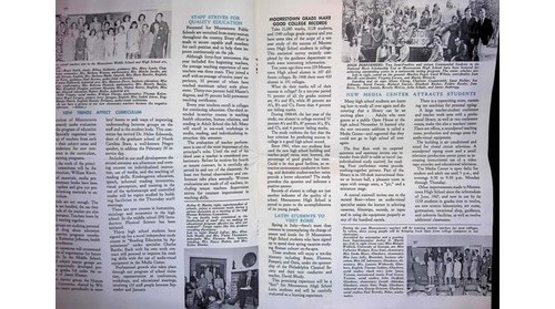 Moorestown NJ Schools Newsletter Feb 1970 Budget Election Data Burlington Co.