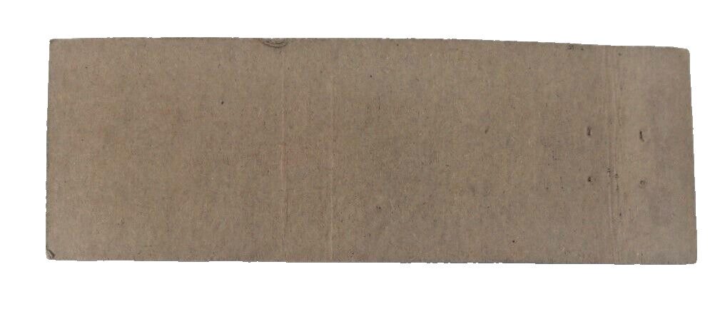 Vintage New York Bus Lines Matchbook Cover Blue Coach & Manhattan Line 1940s