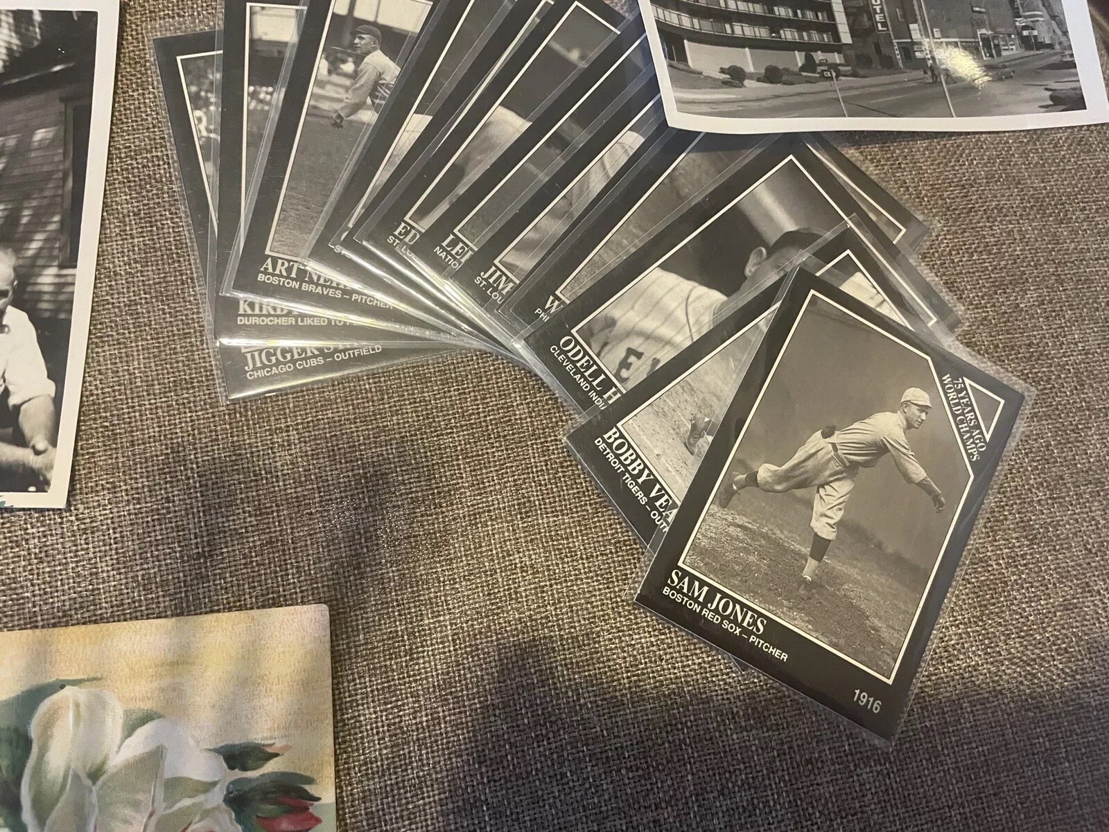 Large Epherma Lot. Photos, Baseball Cards, Ship, Antique Postcards, Autographs