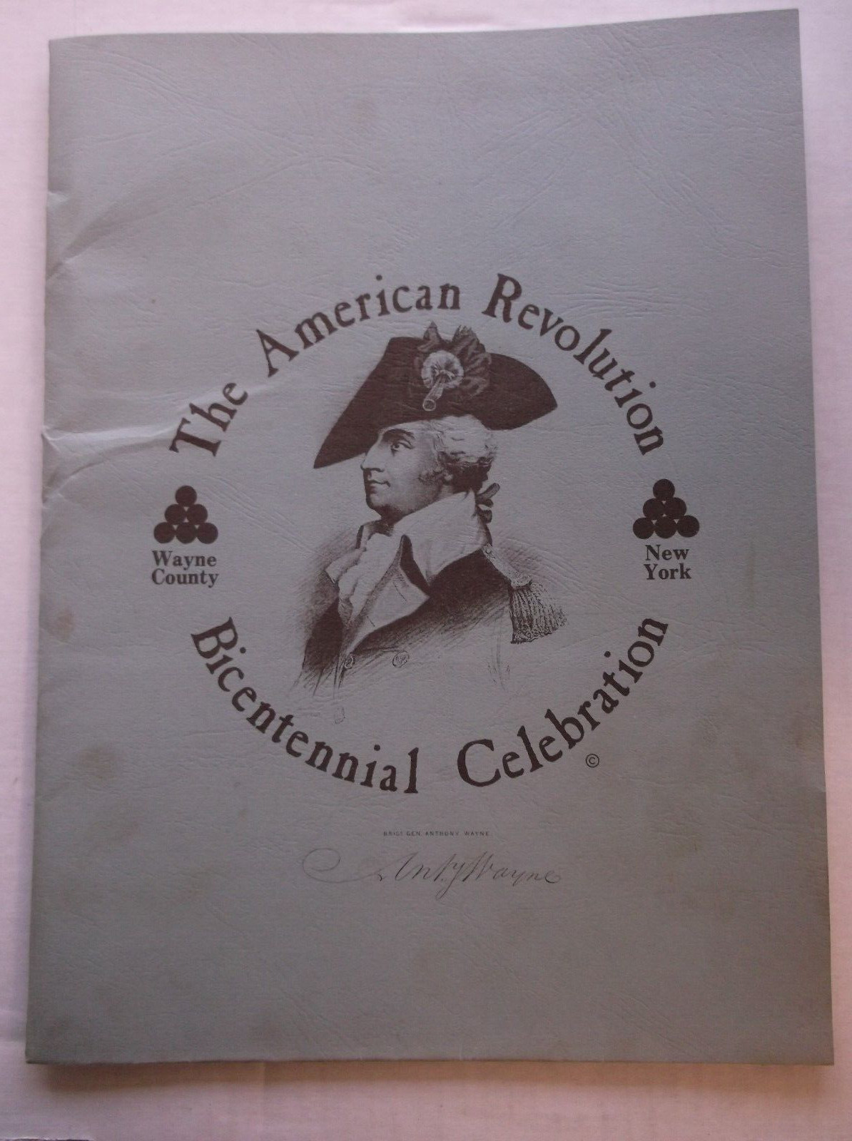 Wayne County NY The American Revolution Bicentennial Celebration Folder & Prints