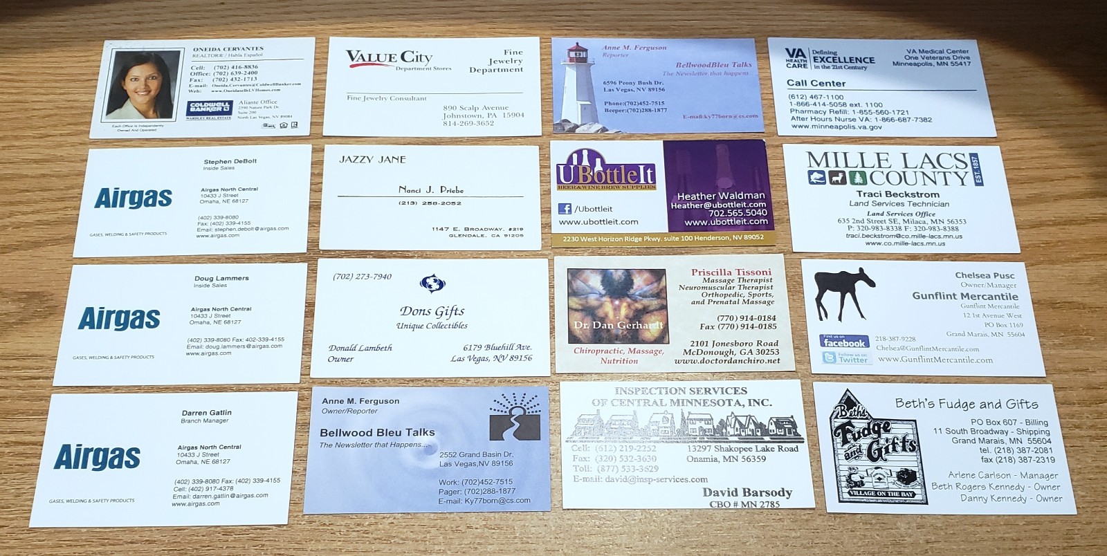 🔥 LOT of 100 MISC. Related BUSINESS CARDS for BUSINESS CARD COLLECTION L12