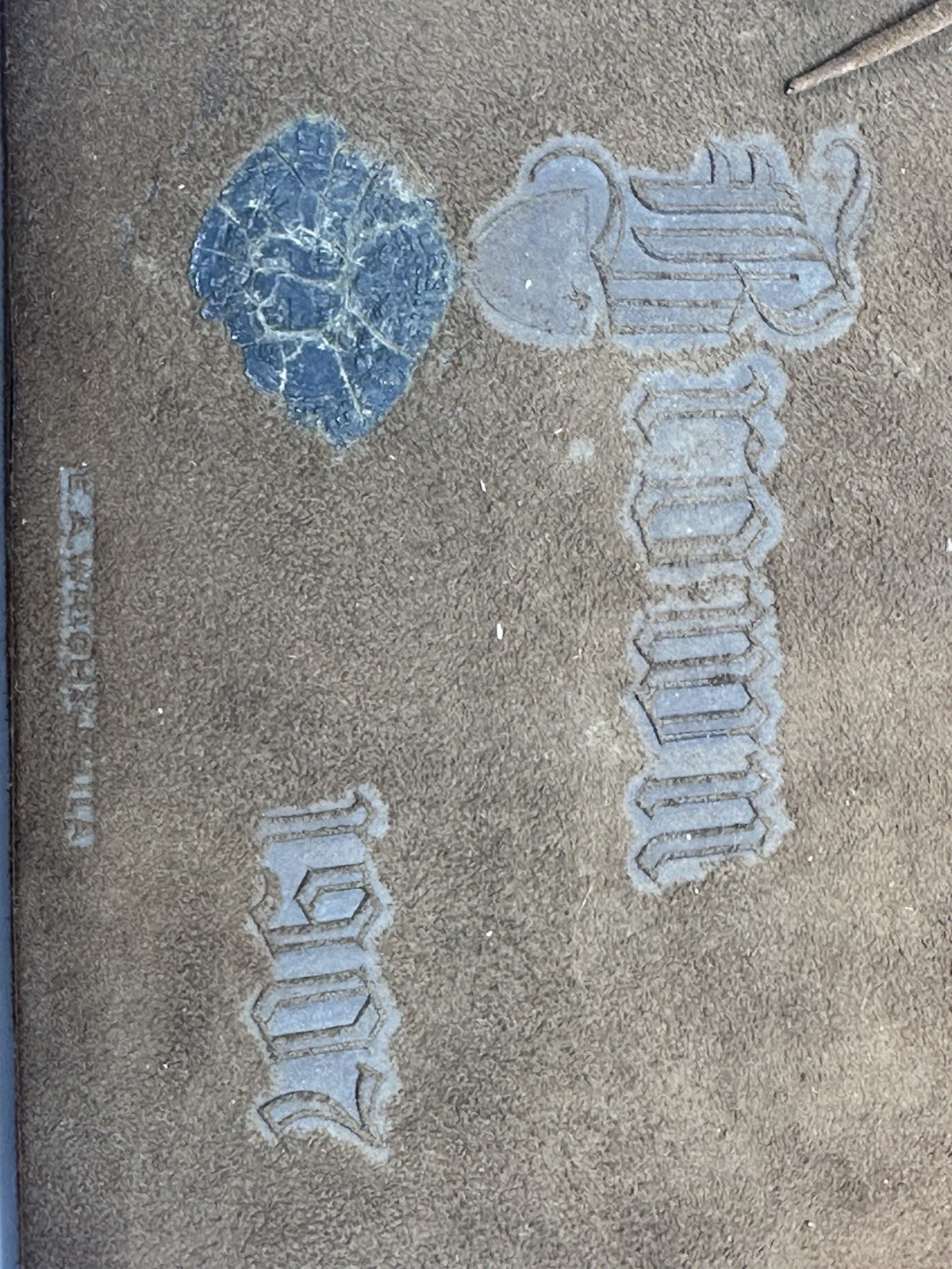 Antique Brown University Class Day 1907 Program Leather Cover Photos