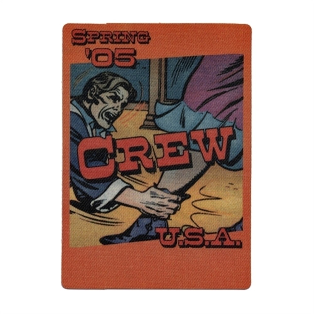 Bob Dylan 2005 concert tour Working Crew Backstage Pass