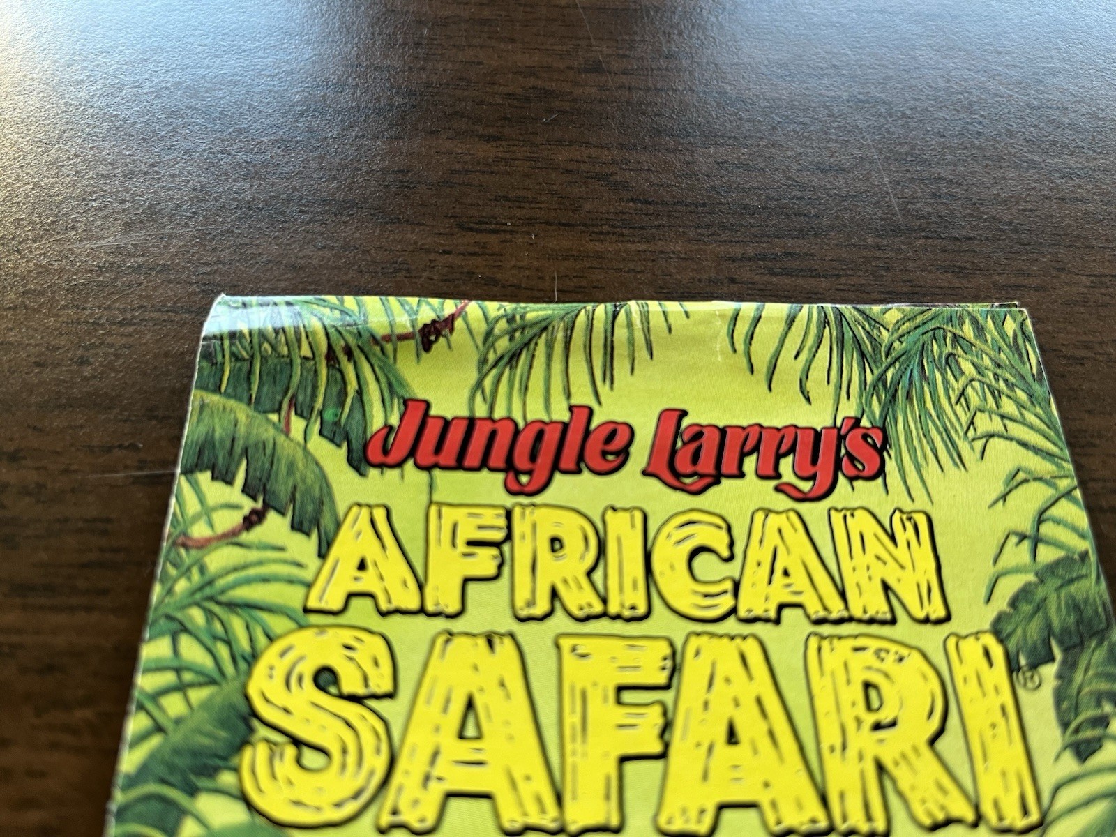 Jungle Larry’s African Safari Park Naples Florida Travel Brochure 1980s