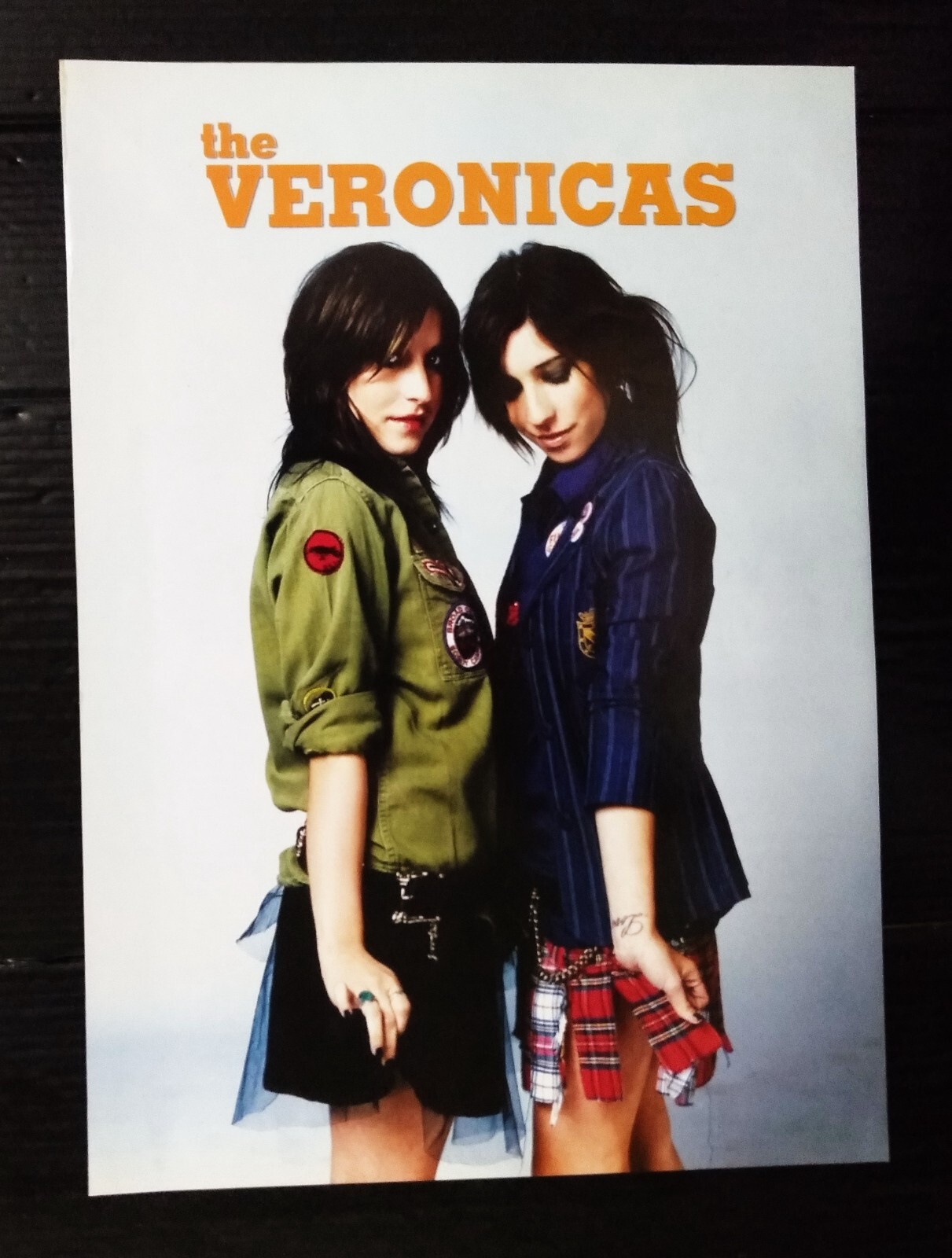 C1890 Pearl Jam The Veronicas Vintage Thailand ONLY 1 COLOR PAGE MEGA RARE!!!