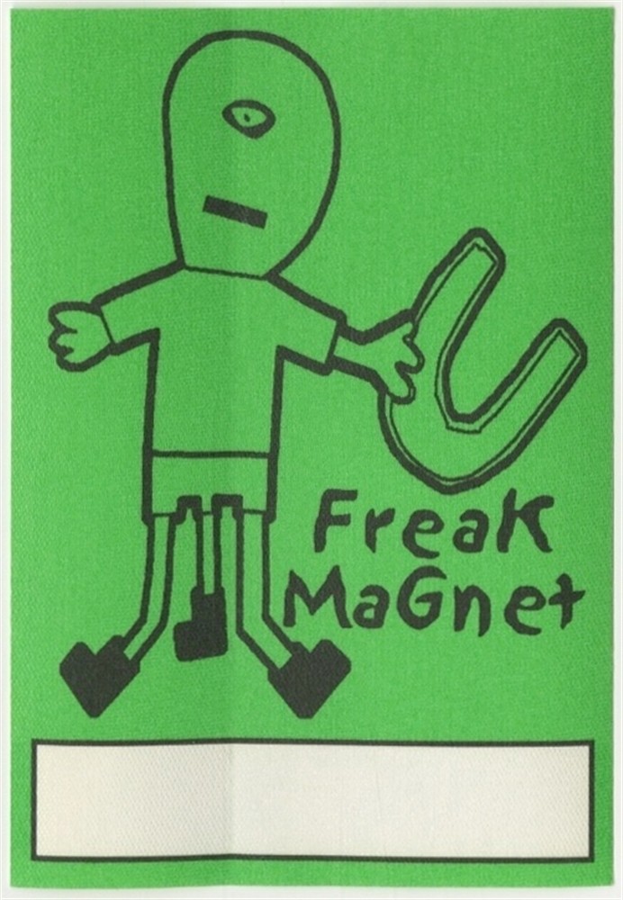 Violent Femmes 2000 Freak Magnet concert tour Working Crew Backstage Pass