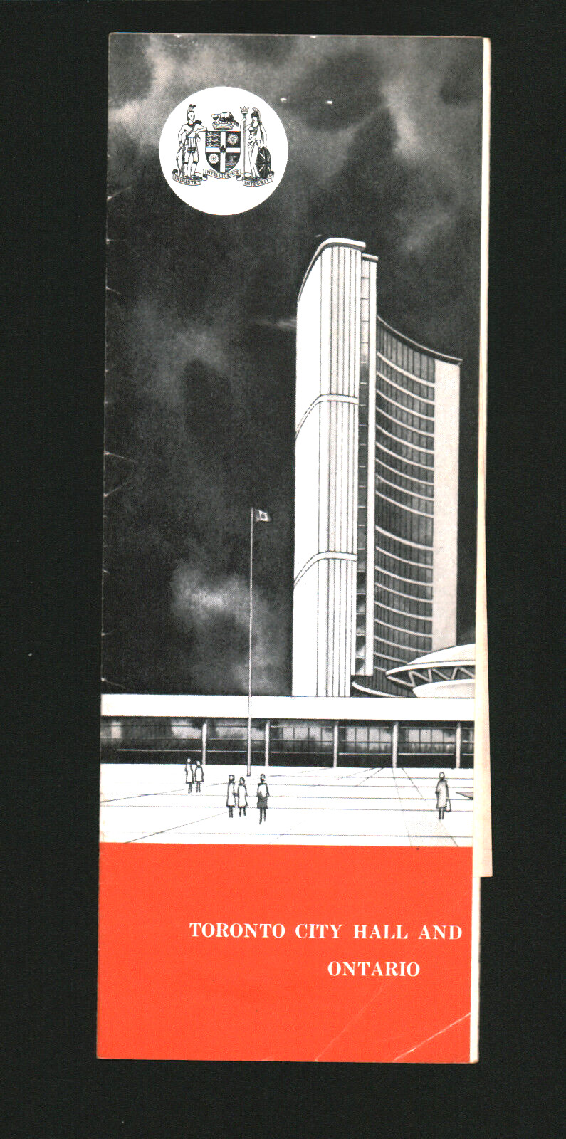 Toronto City Hall And Nathan Phillips Square Brochure 1960s Travel Brochure