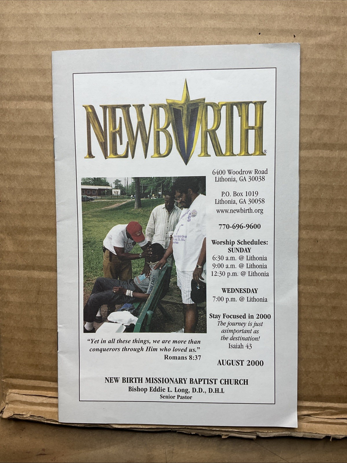 Aug 2000 New Birth Missionary Baptist Lithonia Georgia Bishop Eddie Long B63