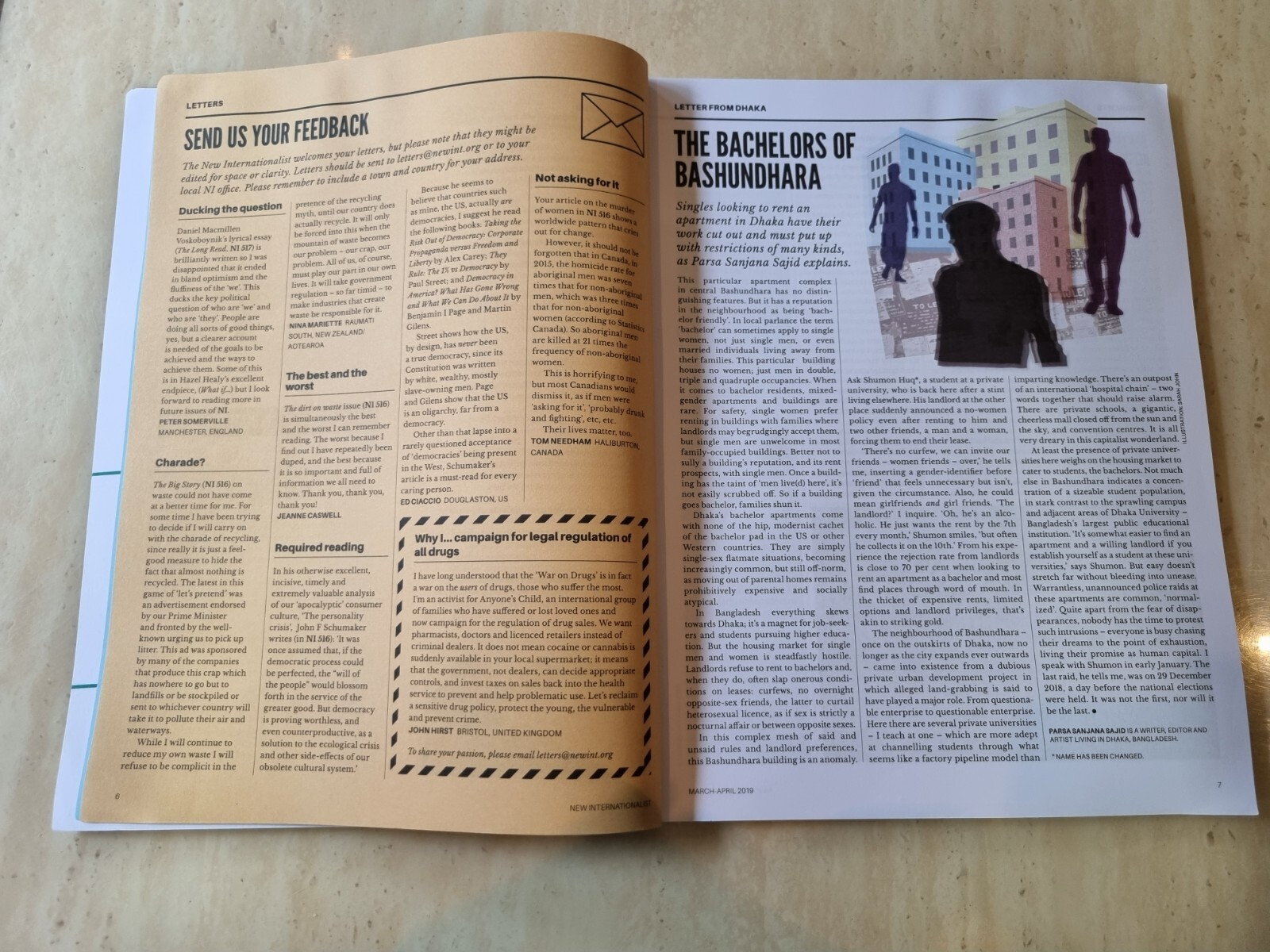 New Internationalist Magazine Building A New Internationalism March/April 2019