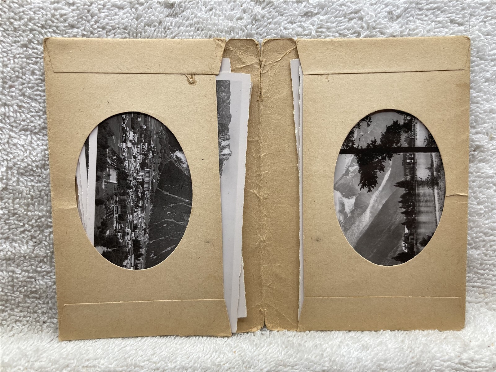 1930’s 1940’s Chamonix Mont Blanc Photograph Folder France Switzerland Italy