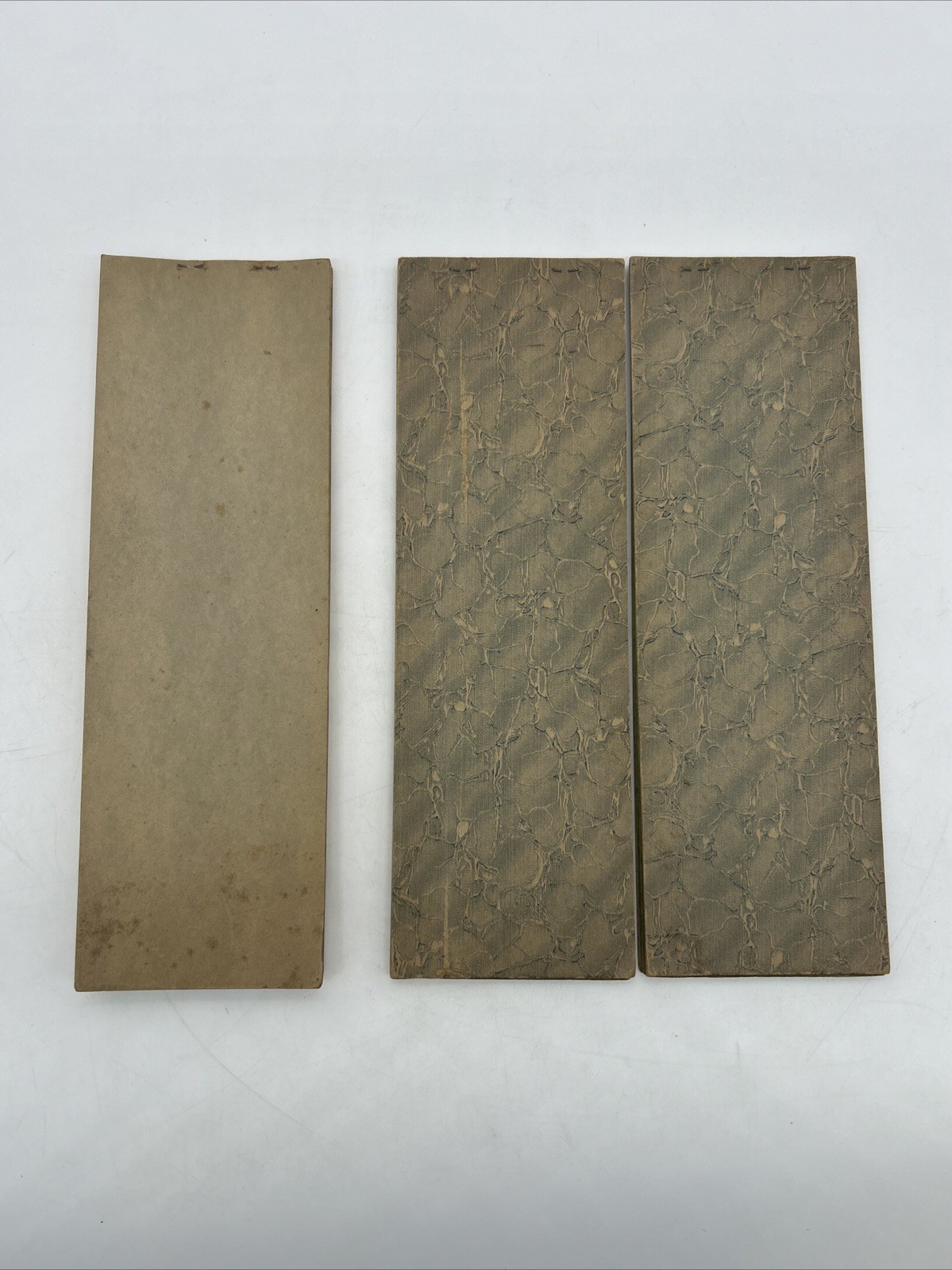 3 Vintage Packs Of Y&E Gummed Labels No. 99 Green & Blue Typewriter Sheets RARE