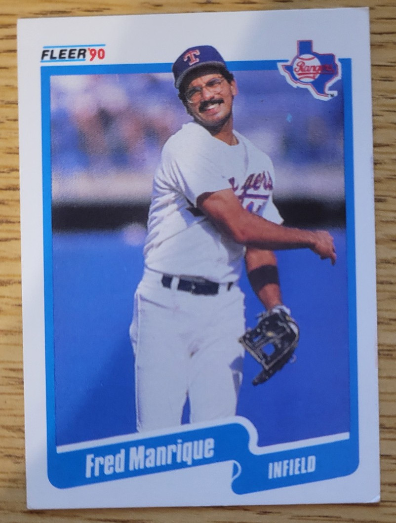 Fred Manrique Baseball Card #306