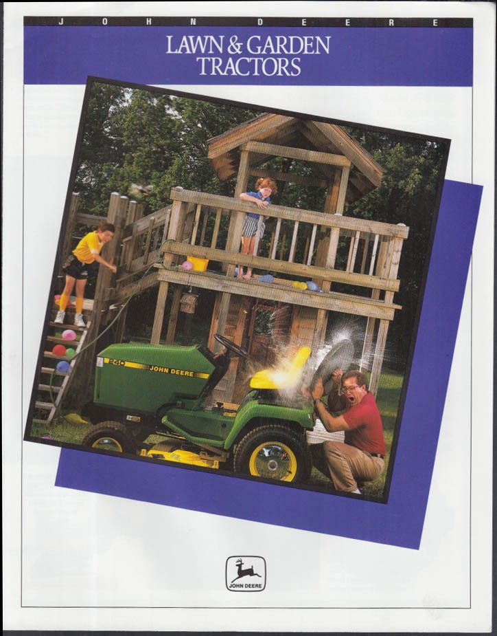 John Deere 240 & 265 Lawn & Garden Tractor Catalog 1991
