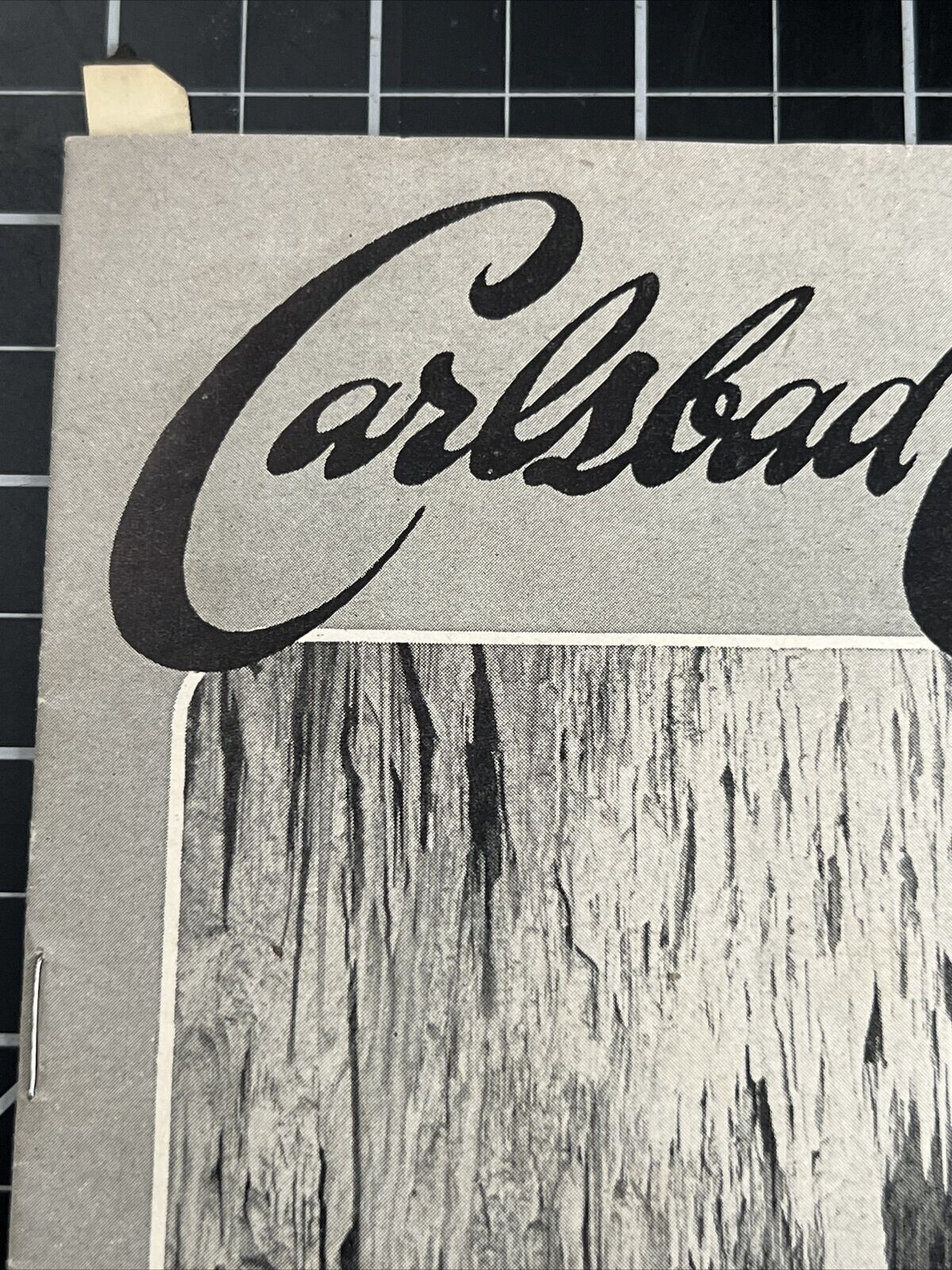 Vintage 1952 Carlsbad Caverns National Park New Mexico Brochure Pamphlet Booklet