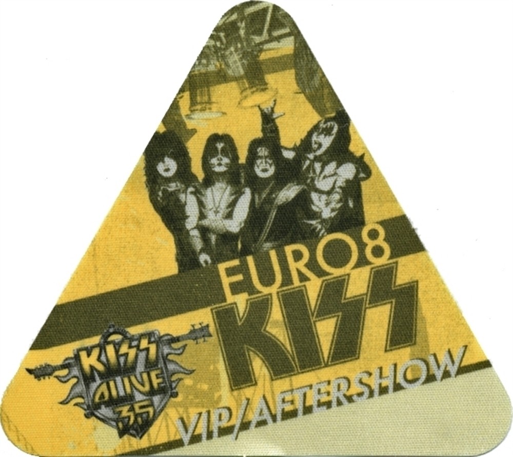 KISS 2008 Alive 35 concert tour memorabilia Band VIP Backstage Pass