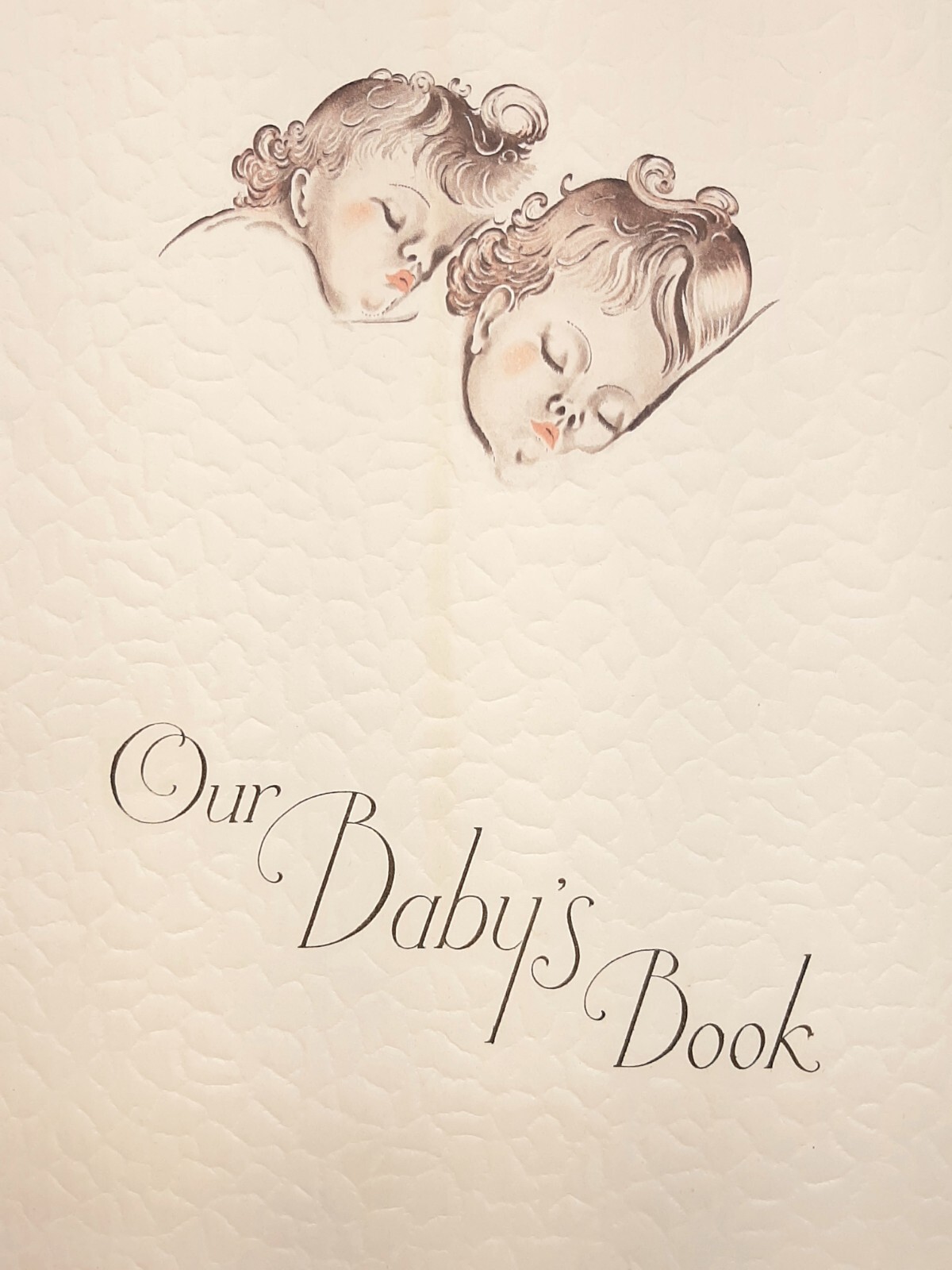 VINTAGE “OUR BABY’S BOOK” COMPLIMENTS OF EAST END DAIRIES, INC. PAPERBACK #1