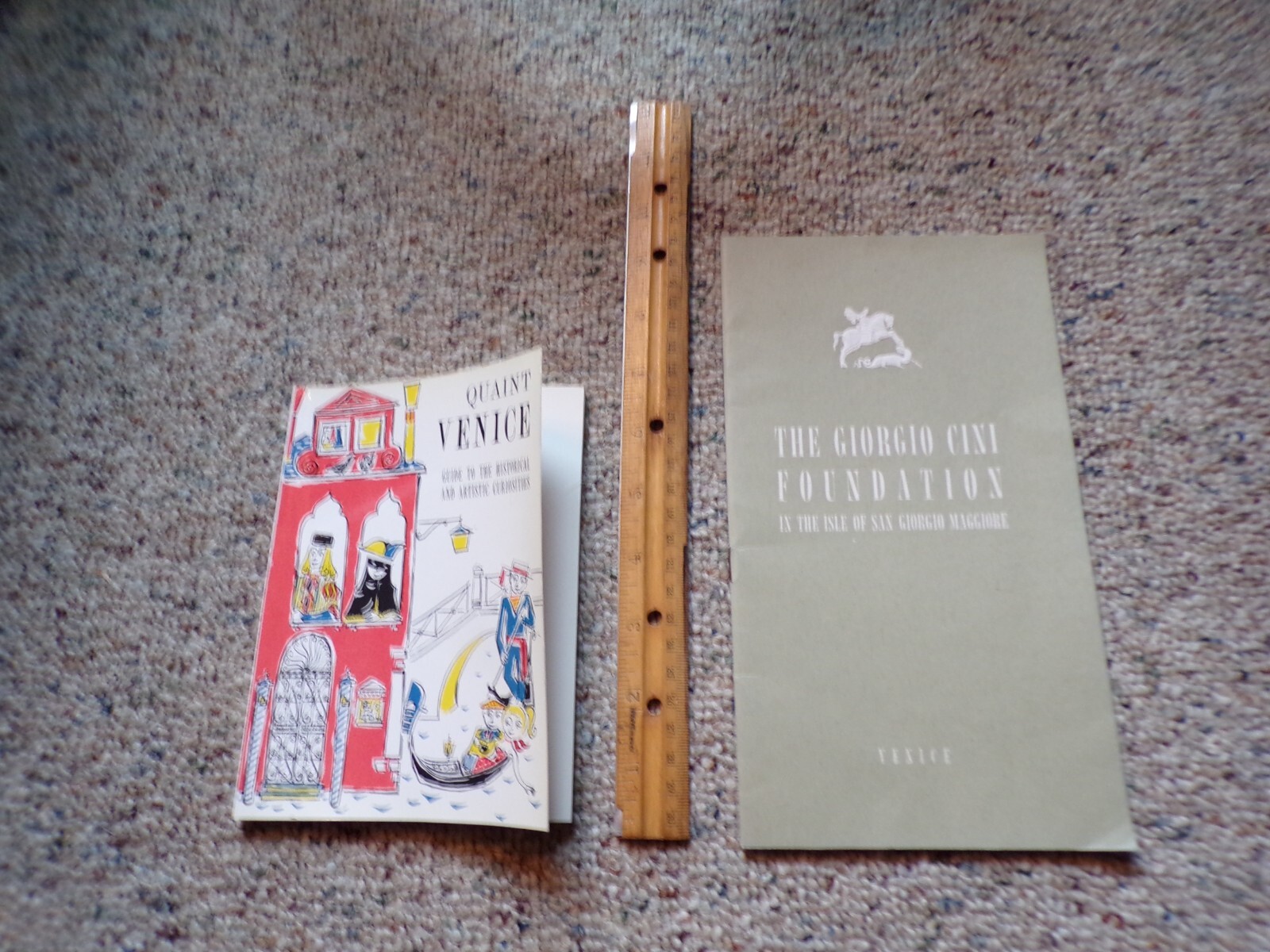 Misc Paper Lot Venice Italy Quaint Venice Guide Book, Fabrizi Pcs, Brochures +