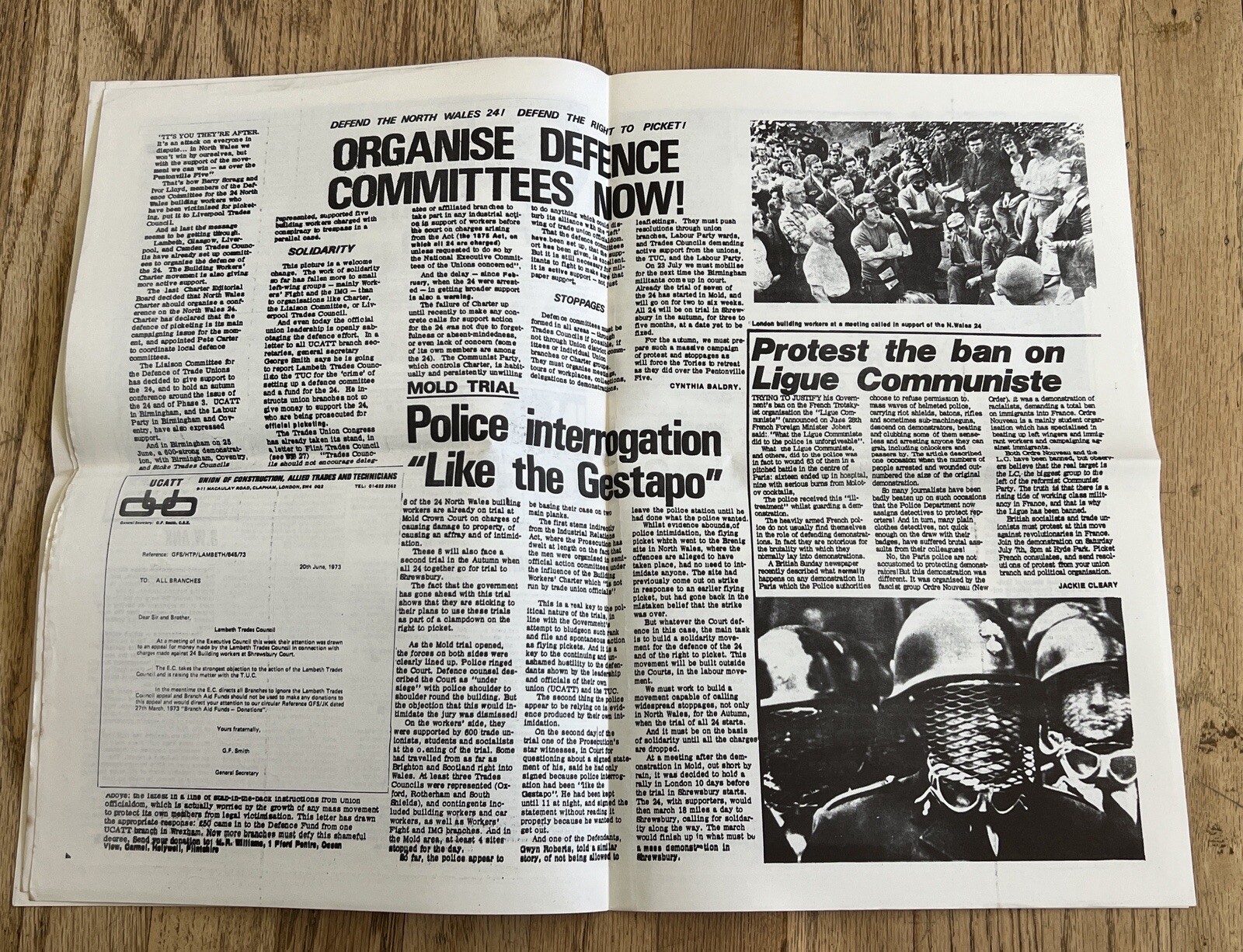 Left Wing Socialist Marxist Journal United Kingdom Papers-Wear and Imperfection