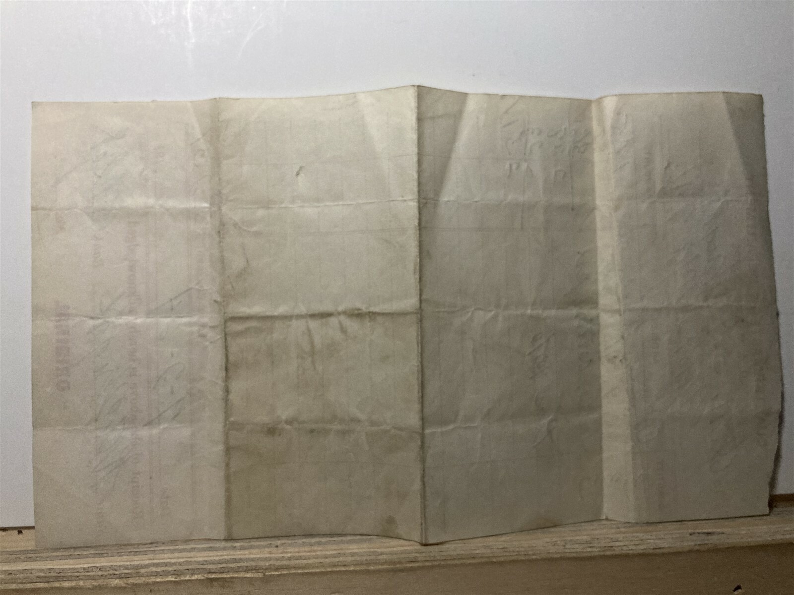 1924 United States Marine Corps Quartermasters Department Uniform Receipt USMC